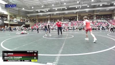 110 lbs Cons. Round 2 - Eli Jonas, WWC vs Braxton Cranmer, South Central Punishers