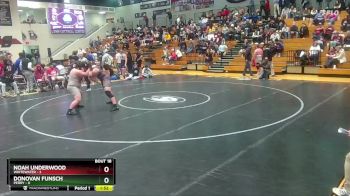 285 lbs 2nd Wrestleback (16 Team) - Donovan Funsch, Perry vs Noah Underwood, Whitewater