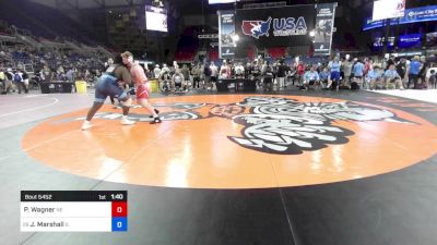 285 lbs Rnd Of 32 - Preston Wagner, NE vs Jeremy Marshall, IL