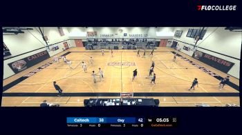 Replay: Occidental vs Caltech | Jan 4 @ 4 PM