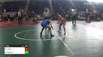 116 lbs Semifinal - Kelsey Loeun, Team FCA vs Sam Parcell, Dirty Goats WC