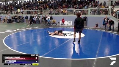 74 lbs Rr2 - Paxton Perkins, Nikiski Freestyle Wrestling Club vs Carter Rice, Mat-Su Matmen