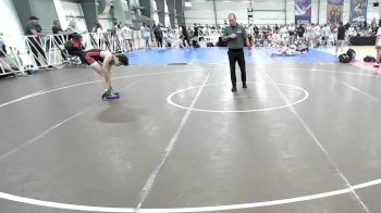 113 lbs Rr Rnd 3 - Gunner Butt, Indiana Outlaws White vs Elijah Dorsey, Combat Athletics Red