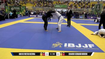 Eduardo Germano Moreno vs Davi De Freitas Bezerra 2025 Brasileiro Jiu-Jitsu IBJJF