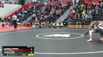 144 lbs 1st Place Match - Jackson Jaspers, Mount Vernon vs Ryker Jones, Clear Creek-Amana