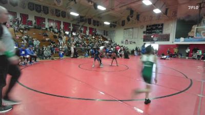 49-53 lbs Round 1 - Lilah Miller, RBWC (Rancho Bernardo Wrestlin vs Ricardo Villanueva, Rough House Wrestling