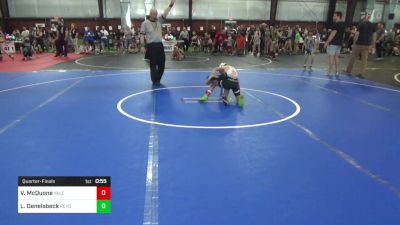 54 lbs Quarterfinal - Vincent McQuone, Yale Street vs Logan Denelsbeck, Revolution