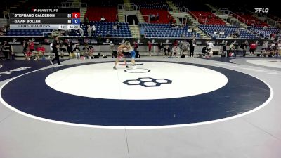 94 lbs Cons. Quarters - Stephano Calderon, SC vs Gavin Boller, MI