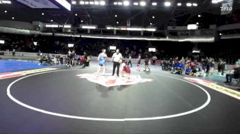 Girls 170 lbs Cons. Round 3 - Zoey Egaas, Federal Way (Girls) vs Julia Wright, White River (Girls)