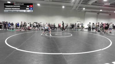 51 lbs Champ. Round 1 - Traevon Ducking, Contenders Wrestling Academy vs Andrew Pedregon, Skyview Wolverine Wrestling Club