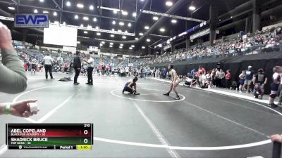 95 lbs Quarterfinal - Titan Larson, LAWRENCE ELITE vs Kingston Berry, Ark City