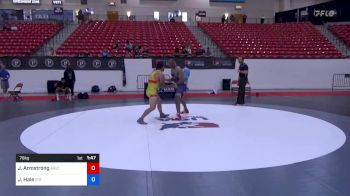 78 kg Cons Semis - James Armstrong, Arizona vs Justin Hale, 512 Outlaw Wrestling