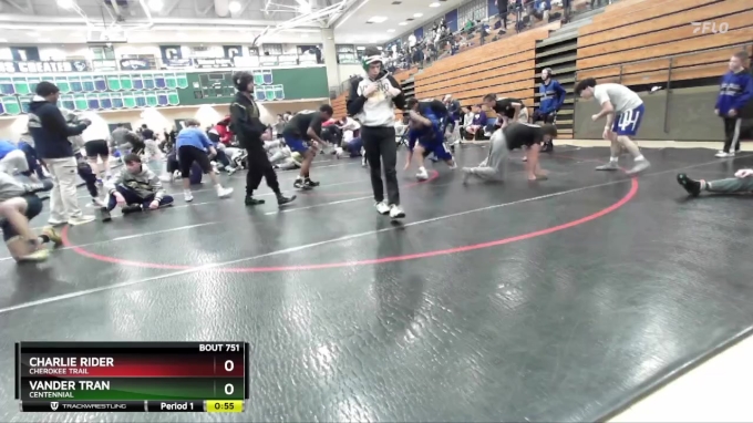 Charlie Rider Intact 106 lbs Cons. Round 2 - Charlie Rider, Cherokee Trail vs Vander Tran ...