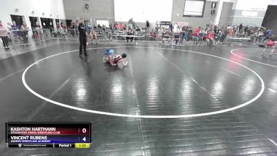 78 lbs Quarterfinal - Kashton Hartmann, Stoughton Viking Wrestling Club vs Vincent Rubens, Askren Wrestling Academy