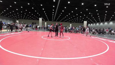 130 lbs Champ. Round 2 - Rachel Garcia, Cowboy Wrestling Club vs Willow Welch, Moore High Wrestling