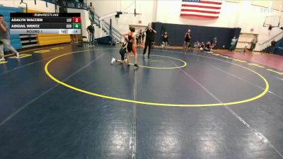 98 lbs Quarterfinal - Jackson Robbins, Powell Middle School vs Flint Hutchinson, Cody Middle School