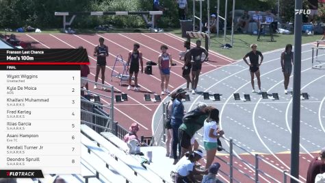 Men's 100m Track, Finals 1 (Fred Kerley)