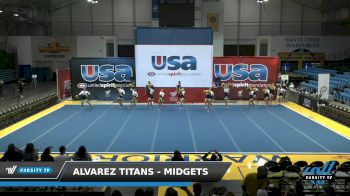 Alvarez Titans - Midgets [2021 L1 Performance Recreation - 14 and Younger (AFF) Day 1] 2021 USA Reach the Beach Spirit Competition