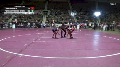 6-7A 132 Cons. Round 3 - Layla Manus, Stanhope Elmore vs Brianna Torres Rivera, Baker HS