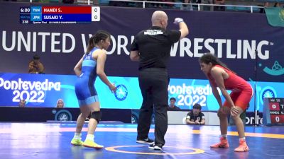 50 kg 1/4 Final - Sarra Hamdi, Tunisia vs Yui Susaki, Japan