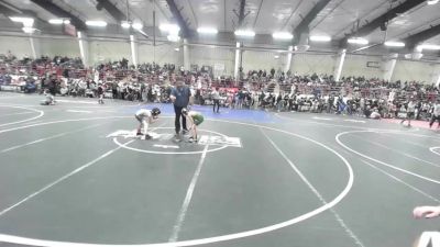 54 lbs Quarterfinal - Gage Mcgregor, High Elevation WC vs Mark Casas, Monte Vista Takedown Club