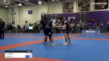 DANTE LEON vs BRADLEY HILL 2018 Pan Jiu-Jitsu IBJJF No Gi Championship