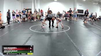 52 lbs Finals (2 Team) - Greyson Bosley, Full Circle vs Dax McDannell, Triumph Trained