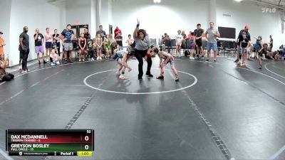 52 lbs Finals (2 Team) - Greyson Bosley, Full Circle vs Dax McDannell, Triumph Trained