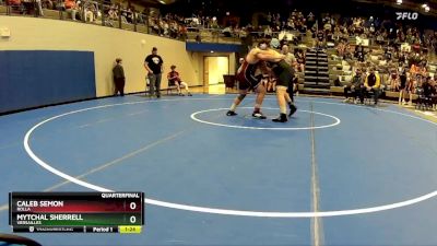 220-241 lbs Quarterfinal - Caleb Semon, Rolla vs Mytchal Sherrell, Versailles