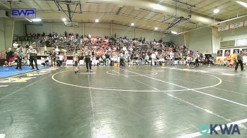 49 lbs Consi Of 8 #2 - Oliver Moten, Locust Grove Youth Wrestling vs Clayton Brady, Barnsdall Youth Wrestling