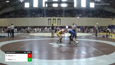 Match - Nate Moore, Wyoming vs Trey Meyer, Unattached - Montana State-Northern