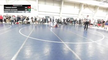 120 lbs Champ. Round 3 - Kamden Gleason, Uintah vs Taegan Leavitt, Spanish Fork