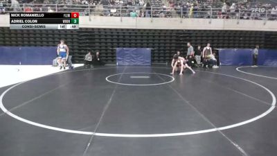 160 lbs Consolation - Nick Romaniello, Flemington vs Adriel Colon, Woonsocket