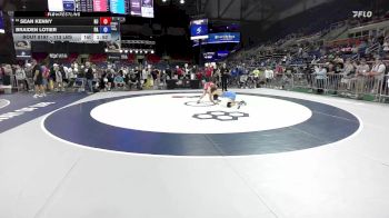 113 lbs Quarters - Sean Kenny, NJ vs Braiden Lotier, PA