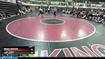 145 lbs Semis & 1st Wrestleback (8 Team) - Brody Urbanski, Stillwater vs Luke Hamiti, Joliet Catholic