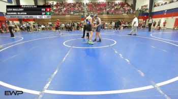 126 lbs Round Of 16 - Levi Mallory, Pryor Tigers Wrestling vs Gabriel Slaton, Sapulpa