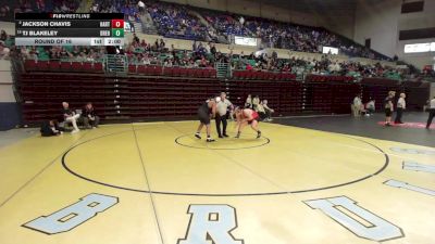 285 lbs Round Of 16 - Jackson Chavis, Hartsville vs TJ Blakeley, Dreher