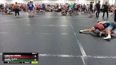 120 lbs Round 1 (4 Team) - Christian Medina, Town WC vs Daniel Platti, Validus WC