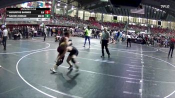 112 lbs Champ. Round 1 - Augustus Barnes, Gothenburg Jr. Wrestling vs Kache Jordan, Monarch Wrestling Club - David City