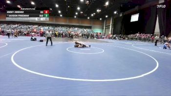 126 lbs Champ. Round 3 - Jimmy Jimenez, Elk Grove vs Jaxson Freeman, Caldwell