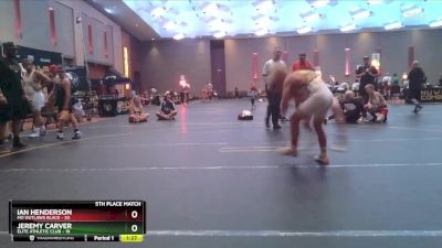 96 lbs Finals (8 Team) - Jeremy Carver, Elite Athletic Club vs Ian Henderson, MO Outlaws Black