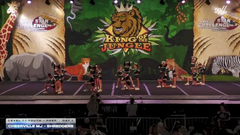 CheerVille MJ - Shredders [2025 L1.1 Youth - PREP Day 1] 2025 ASC King of the Jungle Nashville Showdown