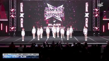 Perfect 10 Heat - Blaze [2026 L1 Junior - D2 - Small - A DAY 1] 2026 JAMfest Cheer Super Nationals