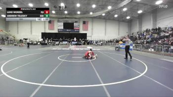 101 lbs Round 3 (3 Team) - Luke Worzel, Plainedge vs Andrew Telesky, Sherburne-Earlville Sr HS