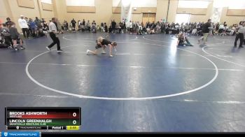 66 lbs Cons. Round 4 - Lincoln Greenhalgh, Grantsville Wrestling Club vs Brooks Ashworth, Westlake