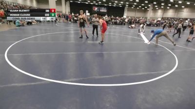 150 lbs Cons. Sub-semis - Roman Clouse, Gardner Edgerton High School Wrestling vs Elijah Blewitt, Sebolt Wrestling Academy
