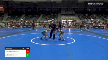 55 lbs Consolation - Drew Brinkmeier, Team Punisher (TX) vs Zachary Donalson, Threestyle