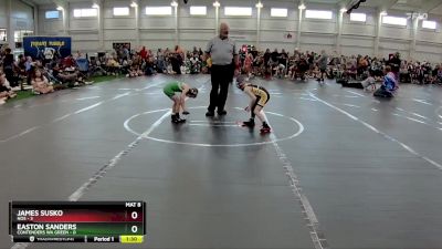 48 lbs Round 2 (6 Team) - James Susko, NOS vs Easton Sanders, Contenders WA Green