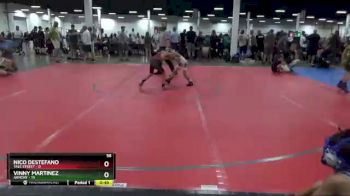 56 lbs Round 7 (10 Team) - Vinny Martinez, Armory vs Nico DeStefano, Yale Street
