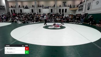 144 lbs Round Of 16 - Joseph Brucato, North Attleborough vs David Murphy, Scituate